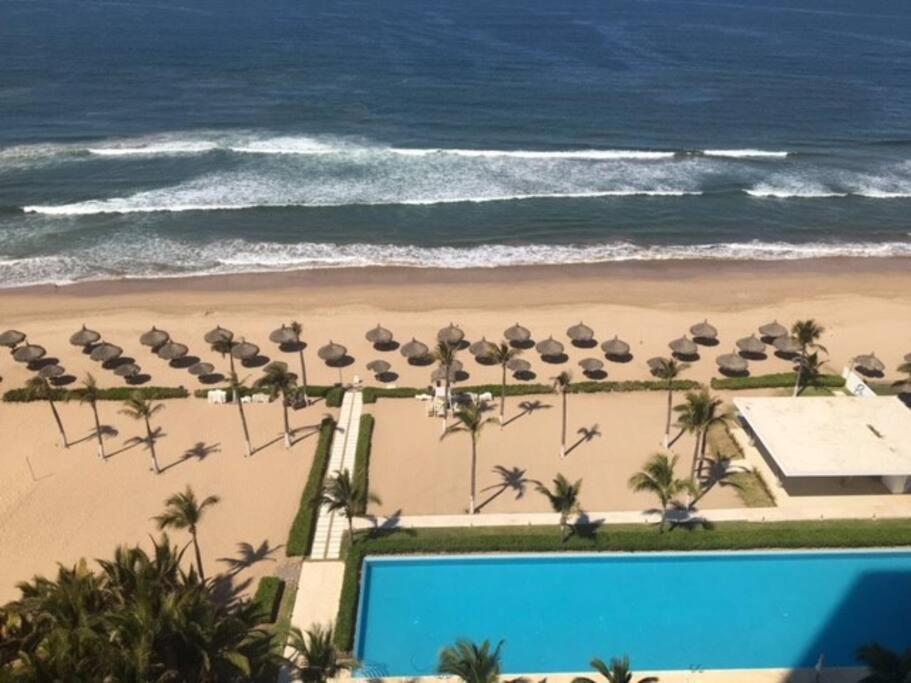 Beautiful 3 Bedroom, Fully Furnished, On The Beach Масатлан Экстерьер фото